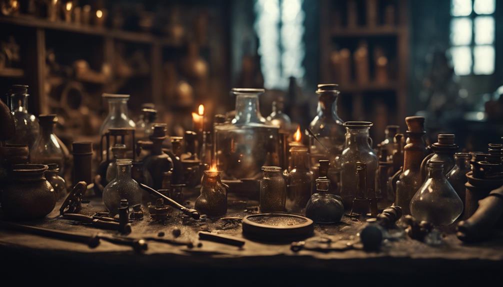 inherited medieval magic and alchemy